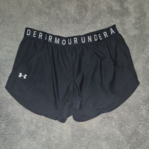 Under Armour Women's Black Athletic Shorts